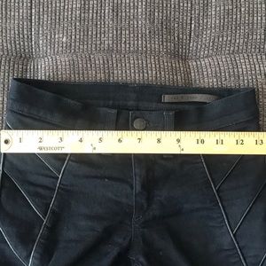 Rag & Bone / JEAN with lamb leather piping